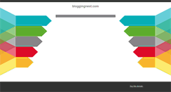 Desktop Screenshot of bloggingnest.com